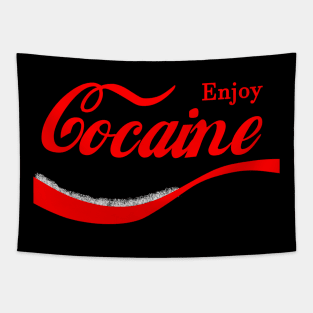 Enjoy Cocaine Tapestry