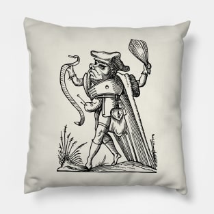 Grotesque #70 The Drolatic Dreams of Pantagruel (1565) Pillow