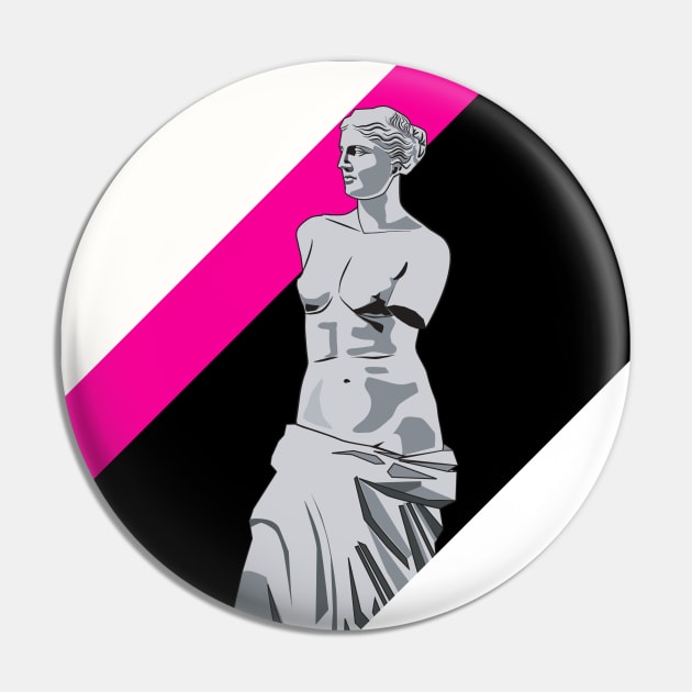 Venus de Milo Illustration Pin by TJWDraws