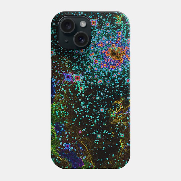 Black Panther Art - Glowing Edges 462 Phone Case by The Black Panther