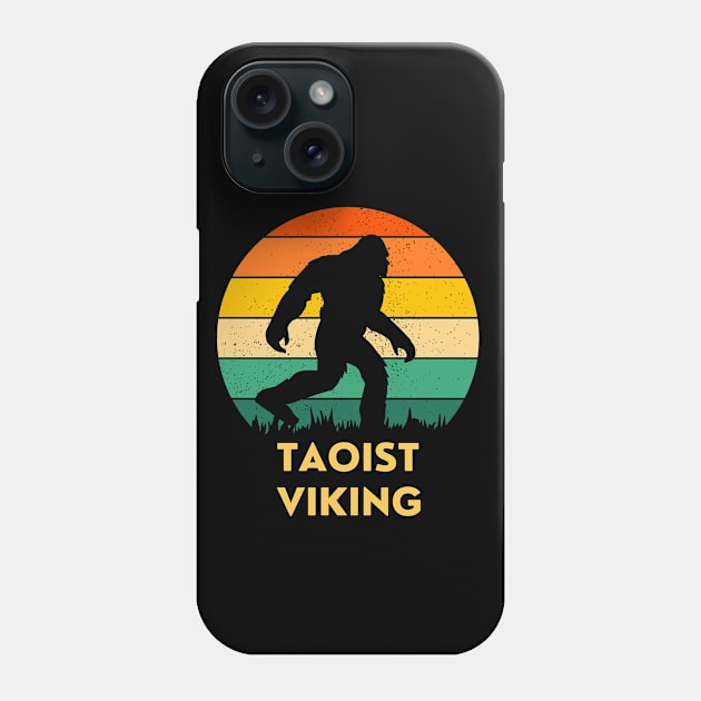 Taoist Viking Bigfoot Logo Phone Case by taoistviking