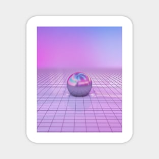 A E S T H E T I C VAPORWAVE - ORB Magnet