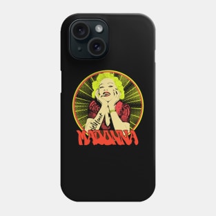 Madonna cartoon rebelheart Phone Case