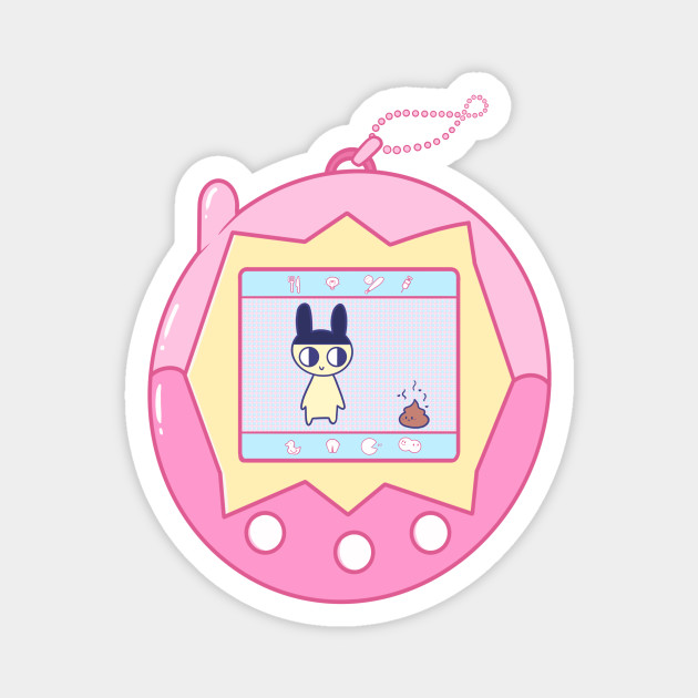 tamagotchi on pink