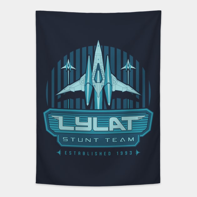 Lylat Stunt Team Tapestry by DCLawrenceUK