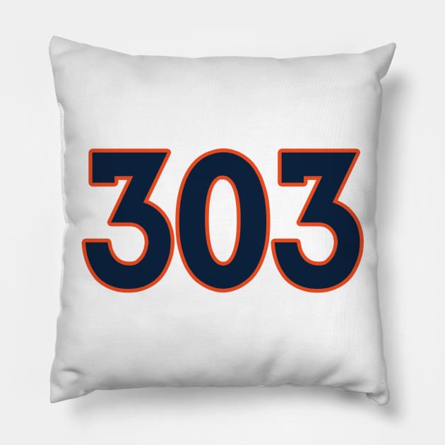 Denver LYFE the 303!!! Pillow by OffesniveLine