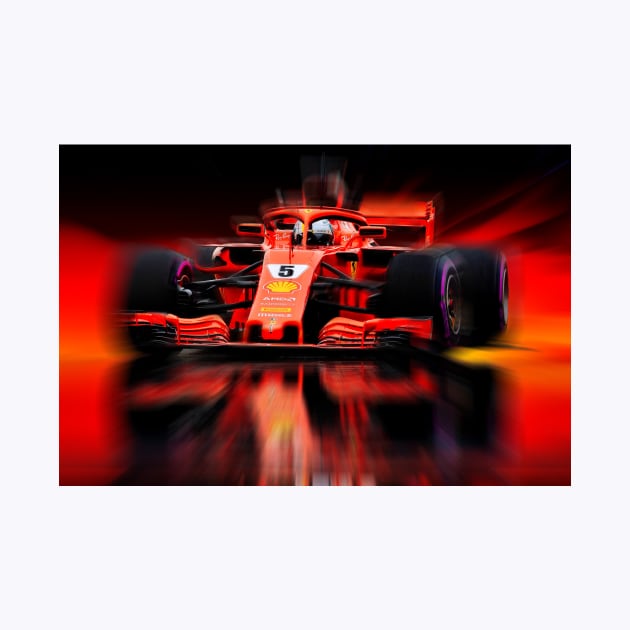 Vettel by DeVerviers