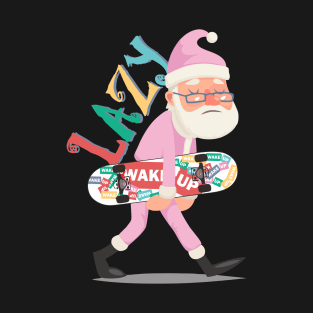 santa lazy T-Shirt