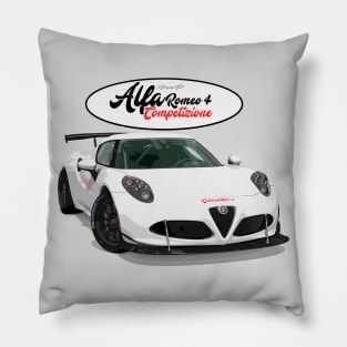 Alfa Romeo 4C Pillow