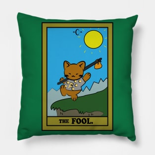 TAROT CARDS | THE FOOL. | CAT Pillow