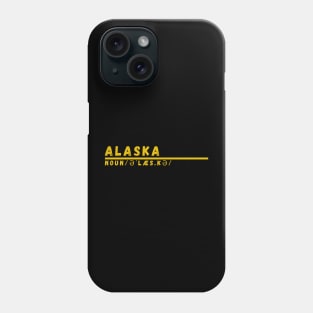 Word Alaska Phone Case