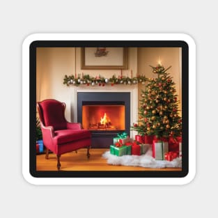 Fireside Christmas - Scene 9 Magnet