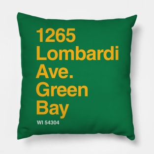 Green Bay Packers Football Stadium Pillow