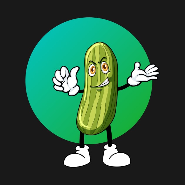 Cartoon Pickle by NICHE&NICHE