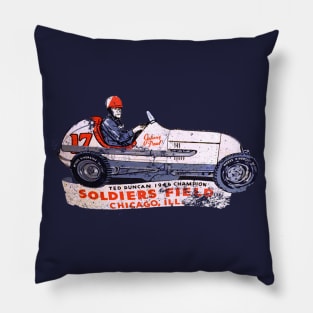 Soldier Field Racing Pillow