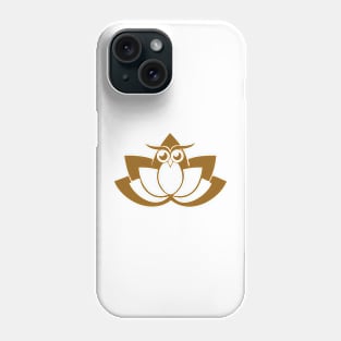 Lotus owl Phone Case