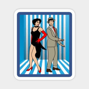 Couple Dancing Romantic Dance Magnet