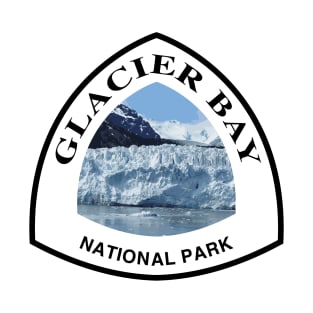 Glacier Bay National Park & National Preserve shield T-Shirt