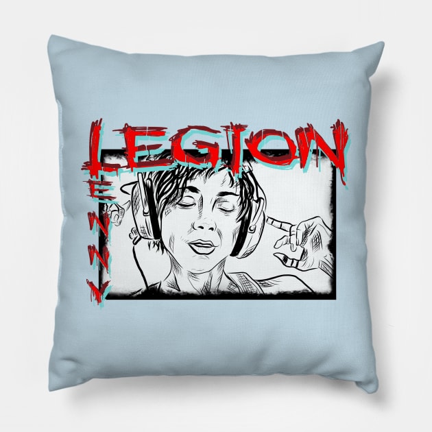 Aubrey plaza as Lenny Pillow by Eve Atoms Apple