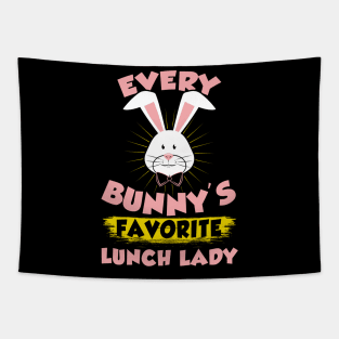 Lunch Lady T Shirts I Egg hunting Rabbit Bunny Tapestry