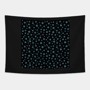 Snowflake Pattern Tapestry