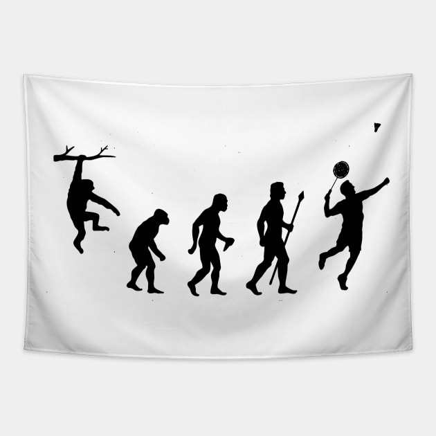 The Evolution Badminton Tapestry by Bahaya Ta Podcast