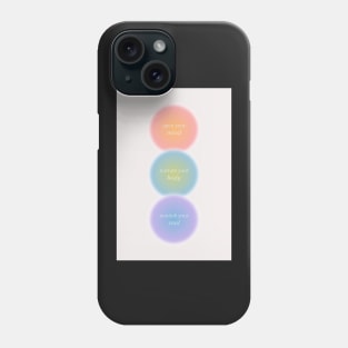 Mind Body Soul Aura Energy Phone Case