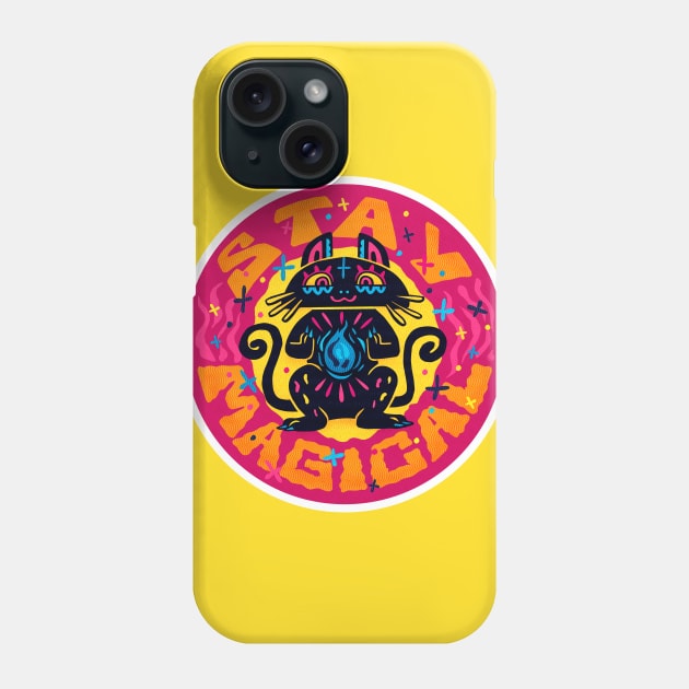 Stay Magical Phone Case by Inkbyte Studios