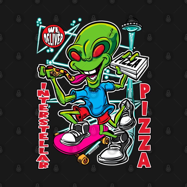 Interstellar Pizza by eShirtLabs