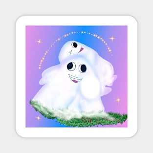 Cute ghost Magnet