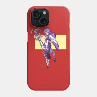 Purple Haired Girl Phone Case
