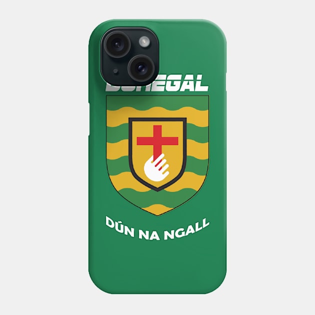 County Donegal Ireland Crest Phone Case by Ireland