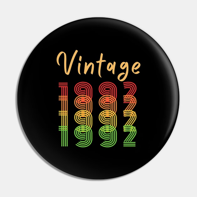 28th Birthday 28 1992 Vintage Retro 90s Classic Cute Funny Gift Sarcastic Happy Fun Introvert love Smile Geek Hipster Silly Inspirational Motivational Birthday Present Pin by EpsilonEridani