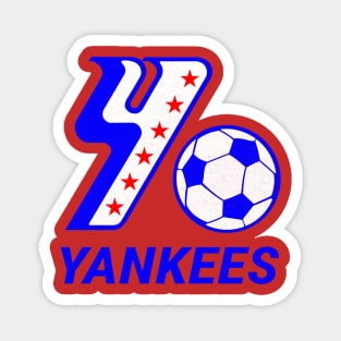 Defunct Connecticut Yankees Soccer 1978 Magnet