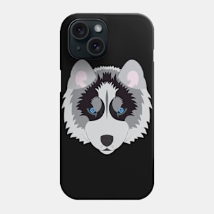 husky dog Phone Case