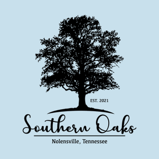 03 Southern Oaks Blk T-Shirt
