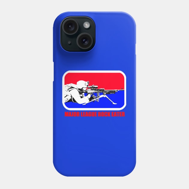 Major League Rock Eater Phone Case by SaltyTees