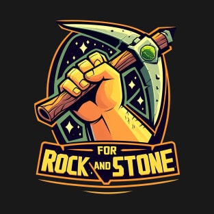 Deep Rock Galactic For Rock and Stone T-Shirt