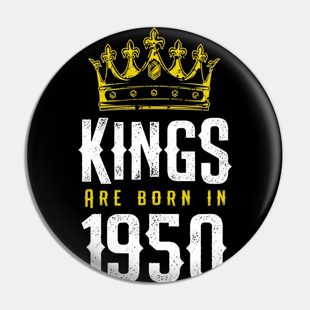 kings are born 1950  birthday quote crown king birthday party gift Pin by thepersianshop