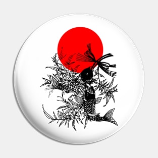 Japanese Koi Fish Pin