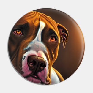 Pitbull Dog Pin