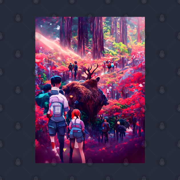 Roosevelt Elk Trails of Redwood by DaysuCollege