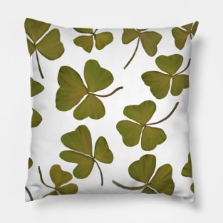 Green leaves Pillow