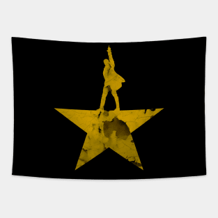 Rise Up Hamilton Musical Retro Fanart Design Tapestry