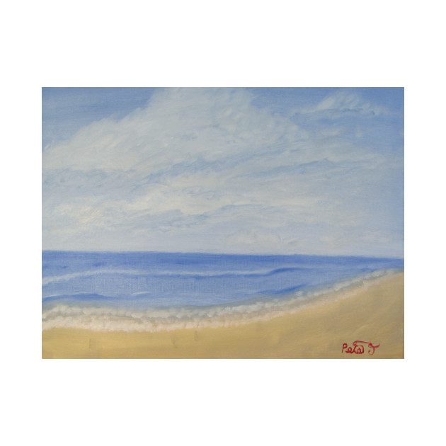 Beach Oil Painting Oil Painting Phone Case Teepublic