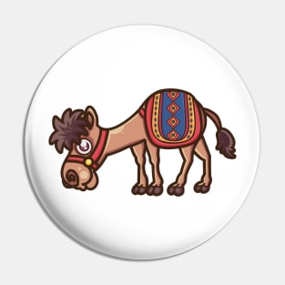 Hot Desert Camels Pin