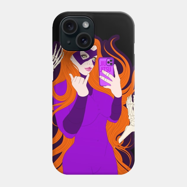 Medusa, female hunter - empowered women Phone Case by undersideland