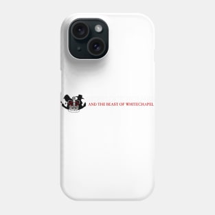 Sherlock Holmes and the Beast of Whitechapel (Black) Phone Case