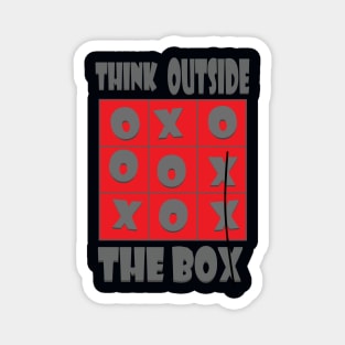 Think outside the Box Magnet