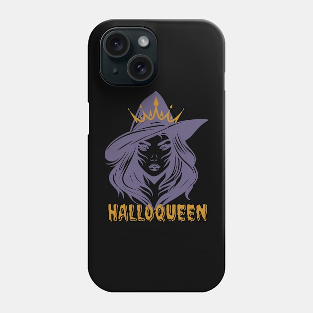 Halloqueen Phone Case by JT Digital